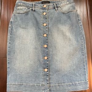 Banana Republic Denim Pencil Skirt SZ 6